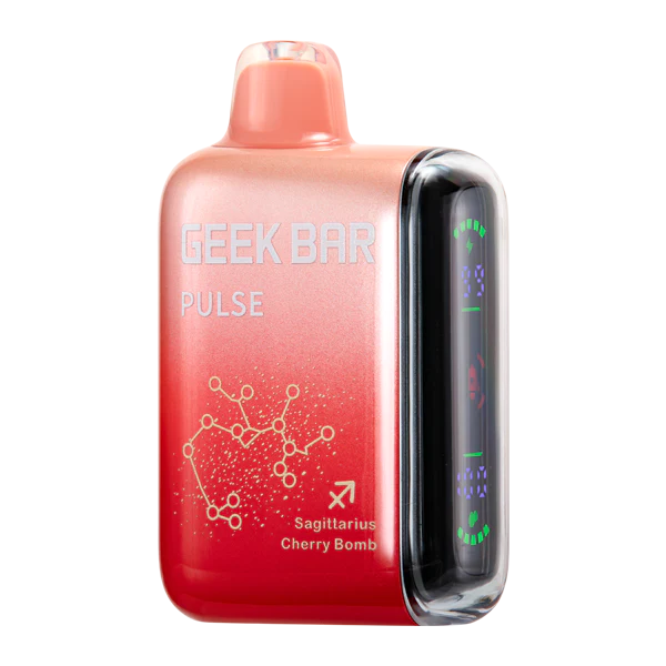 Cherry Bomb Geek Bar Pulse 15000 - Black Coral